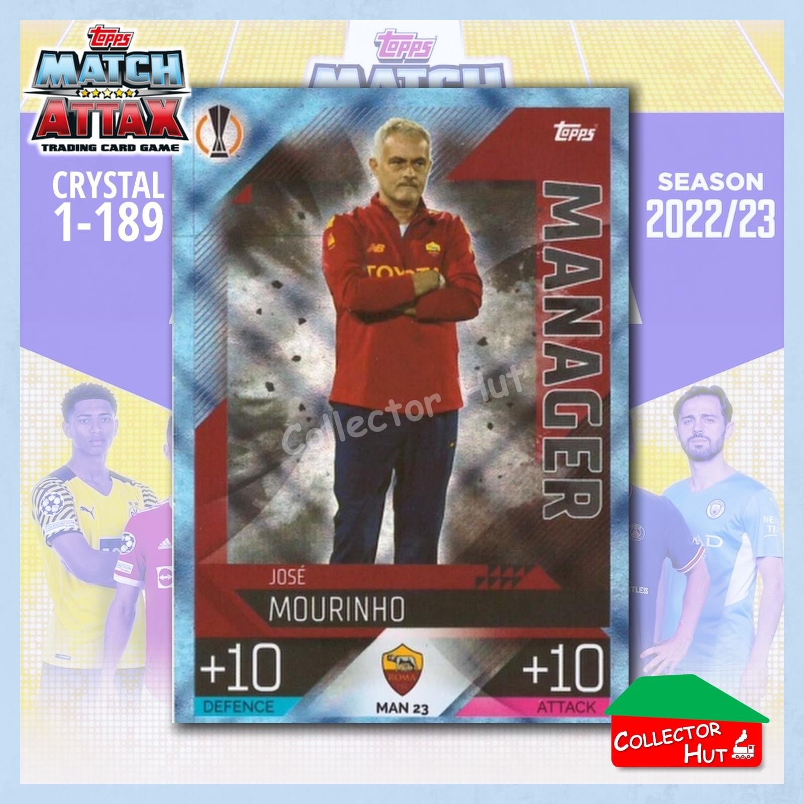 Topps Match Attax Extra 2022/23 Parallel CRYSTAL & EMERALD Cards YOU CHOOSE