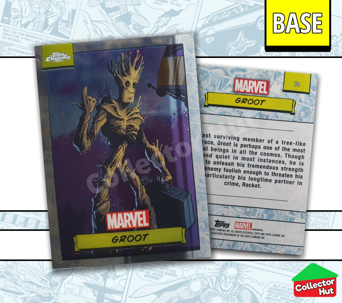 Marvel Topps Chrome 2024 Base Card Collection 1-150 YOU CHOOSE
