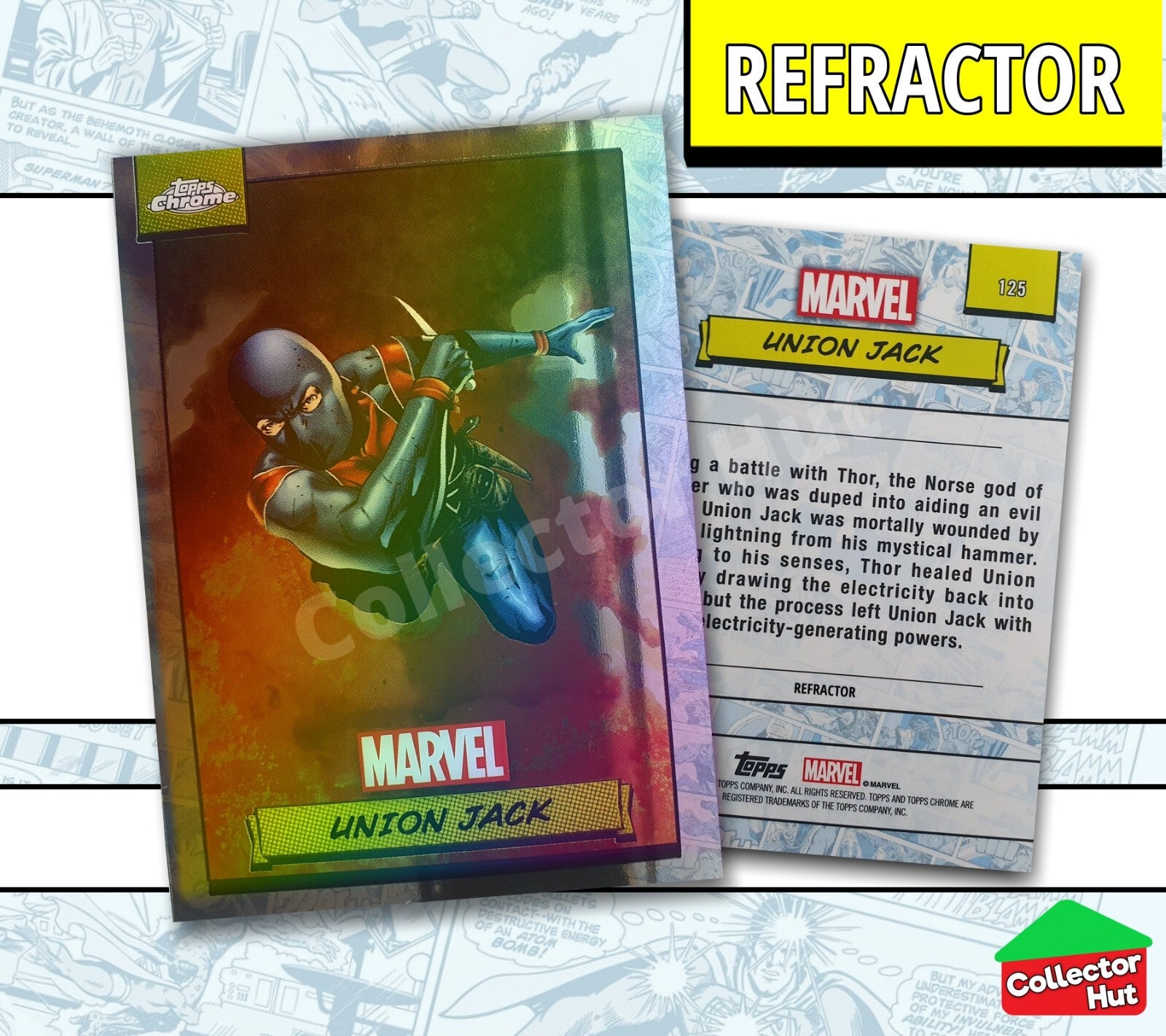 Marvel Topps Chrome 2024 REFRACTOR Card Collection YOU CHOOSE