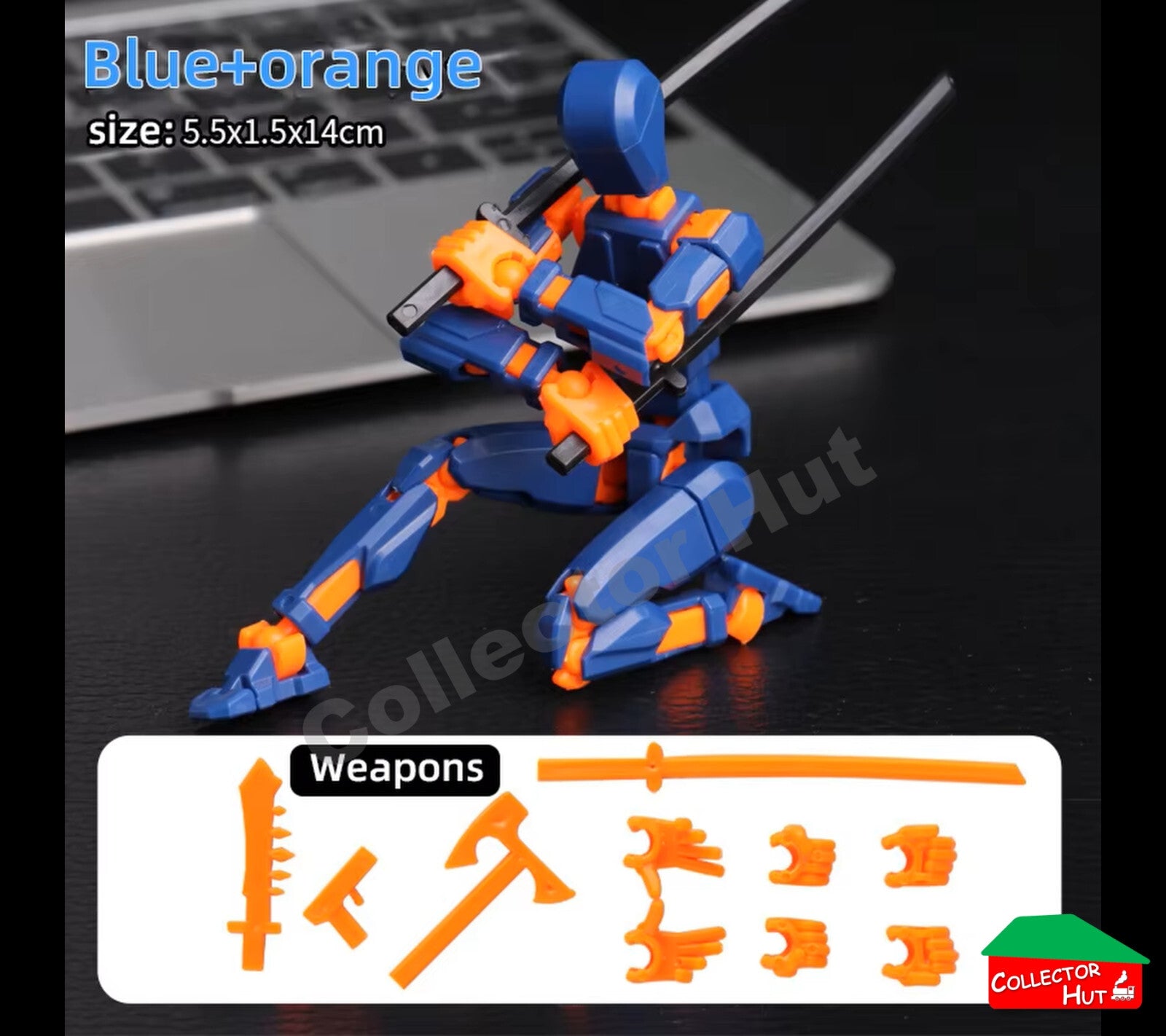Shapeshift Robots Constructable Posable Action Figures for Art & Build Play