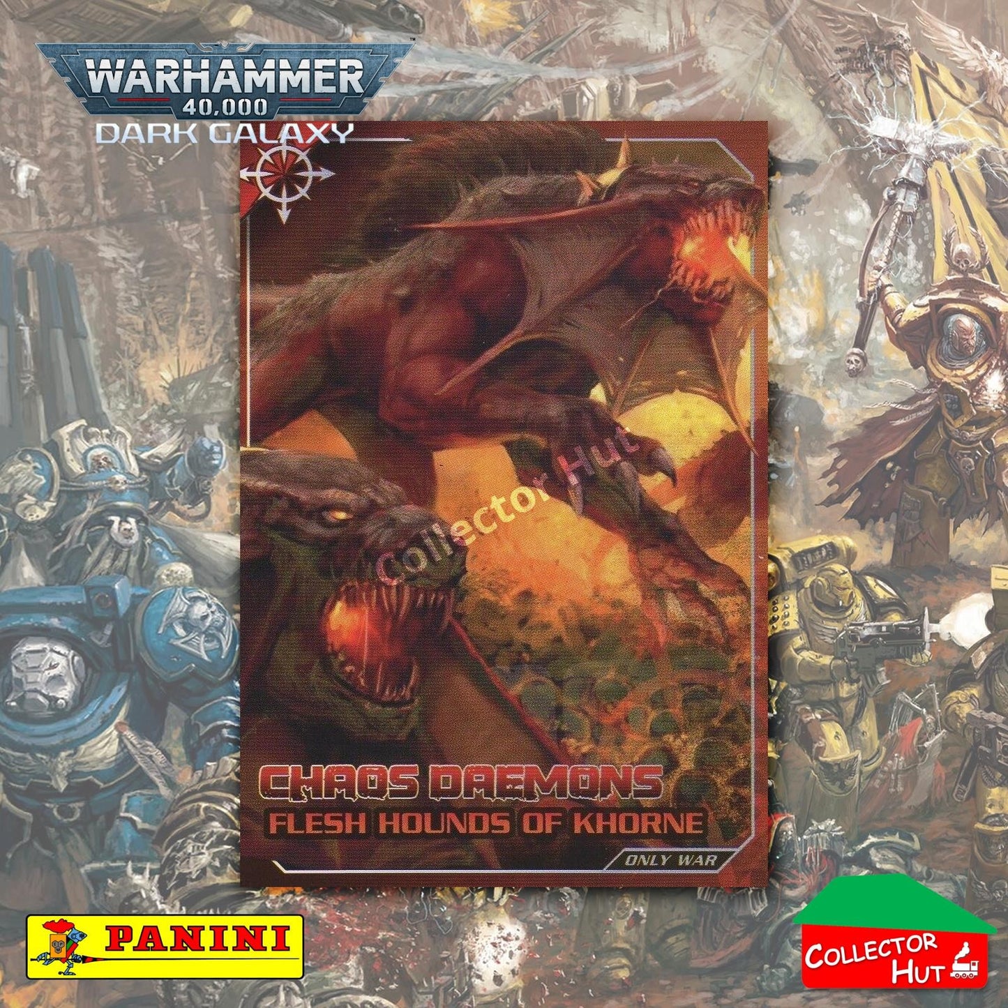 PANINI Warhammer 40,000 Dark Galaxy Only War Base Trading Cards #1-225