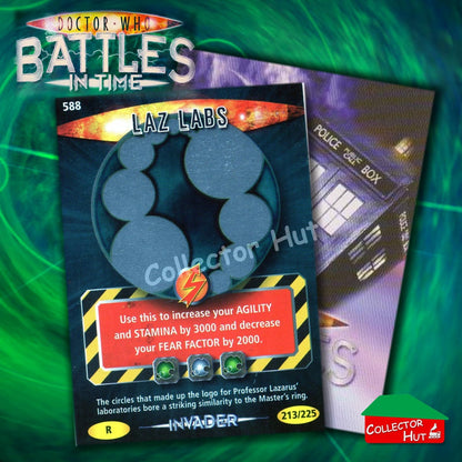 DOCTOR WHO Battles in Time #376-600 INVADER RARE & COMMON CARDS YOU CHOOSE