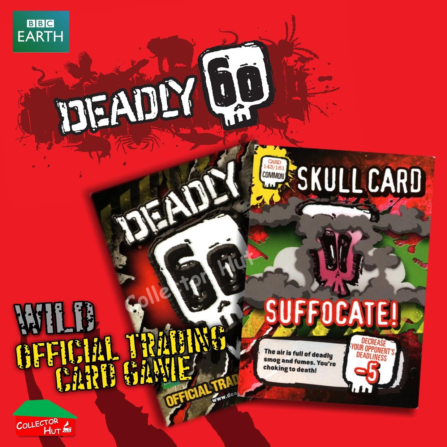 CBBC Deadly 60 WILD Trading Cards  Choose Your Cards