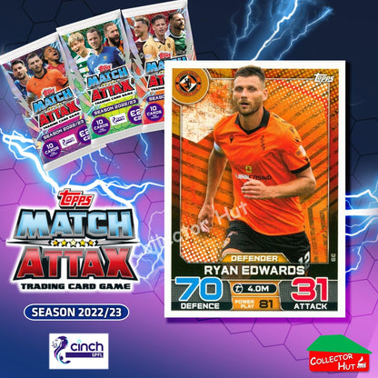 TOPPS MATCH ATTAX SPFL 2022/23 #1-162 Choose Your Card