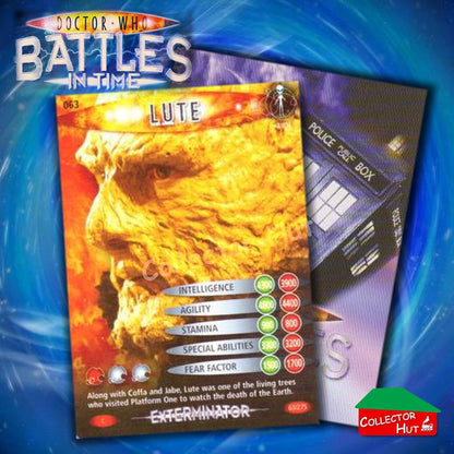 DOCTOR WHO Battles in Time #1-139 EXTERMINATOR RARE & COMMON Cards YOU CHOOSE