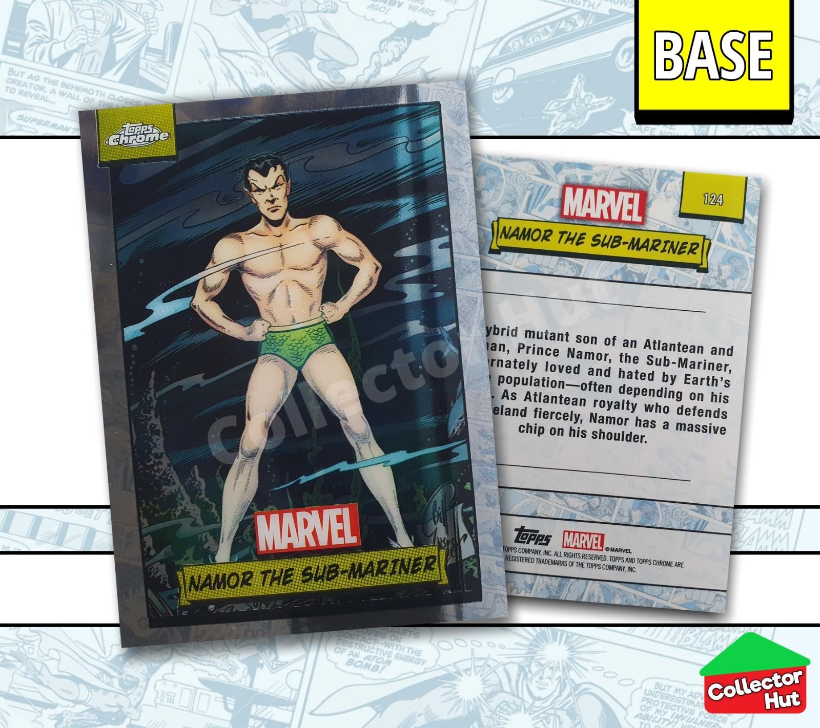 Marvel Topps Chrome 2024 Base Card Collection 1-150 YOU CHOOSE