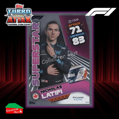 Topps Turbo Attax Formula 1 F1 2022 Limited Edition, 100 Club & Foil Cards