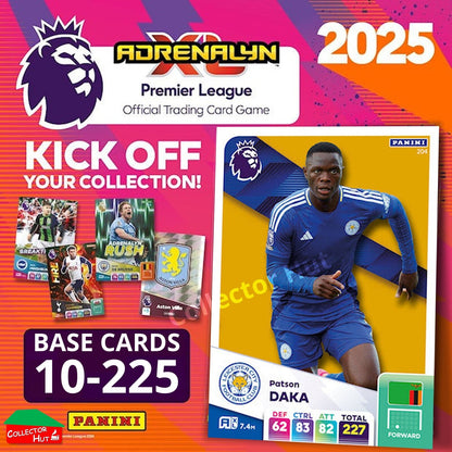 Panini Adrenalyn XL Premier League 2025 2024/25 Base & Foils #10-225