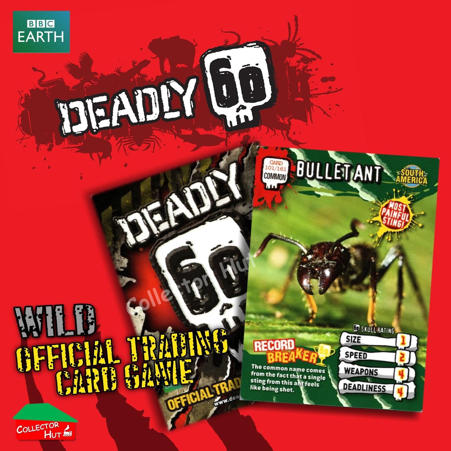 CBBC Deadly 60 WILD Trading Cards  Choose Your Cards