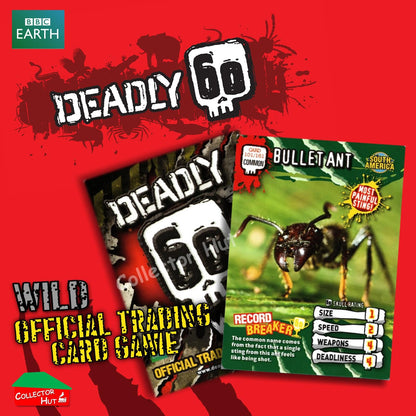 CBBC Deadly 60 WILD Trading Cards  Choose Your Cards