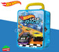 Hot Wheels Die Cast Tin Storage Carry Case for 18 Cars OFFICIAL BRAND