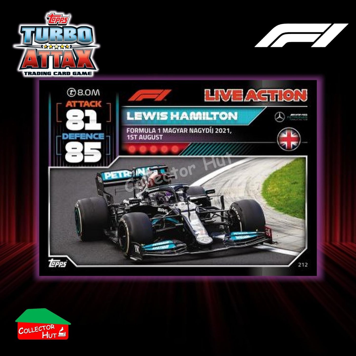 Topps Turbo Attax Formula 1 F1 2022 #136-279 Base Cards YOU CHOOSE