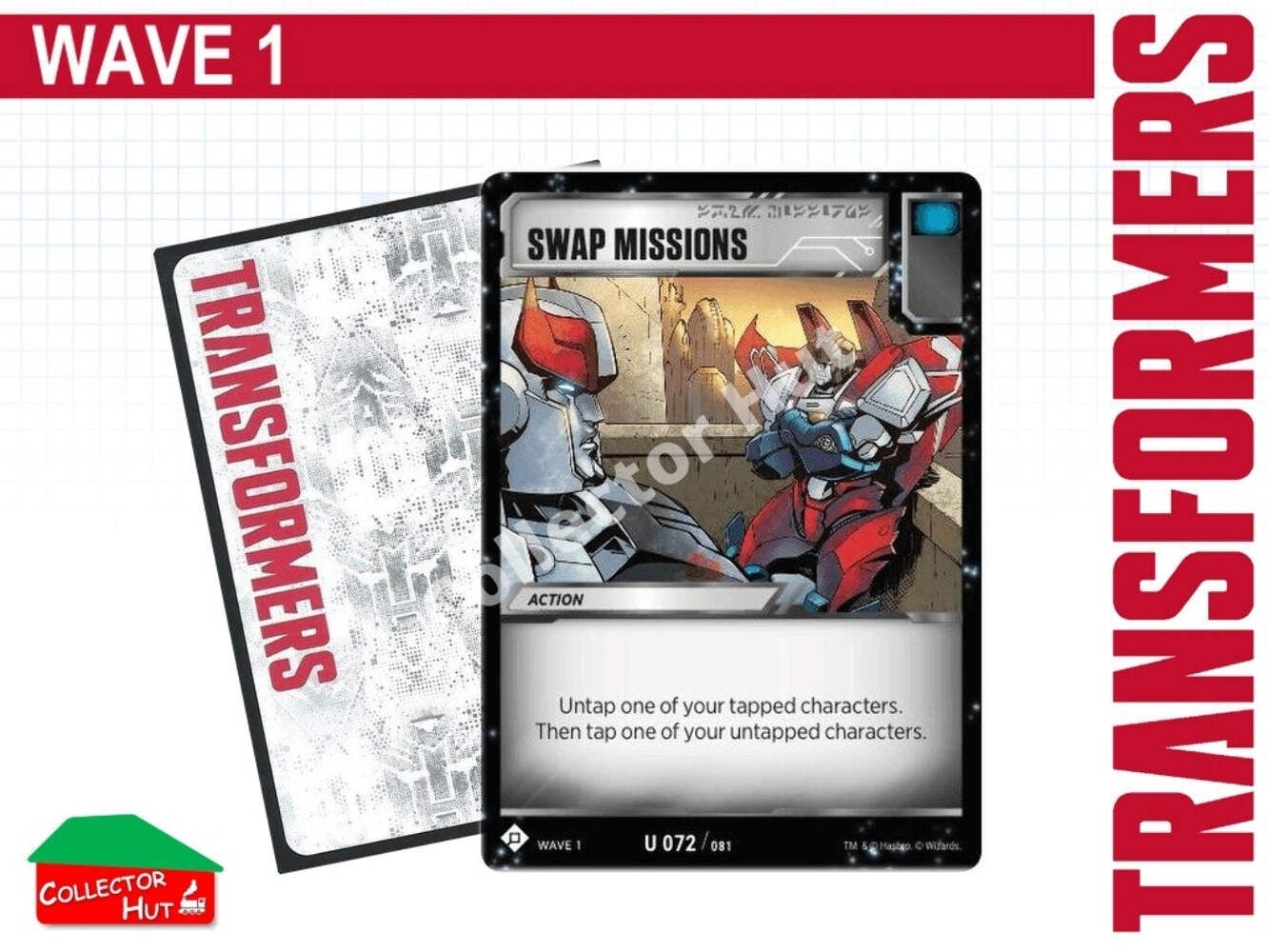 Transformers TCG Wave 1 BATTLE Cards Common/Uncommon