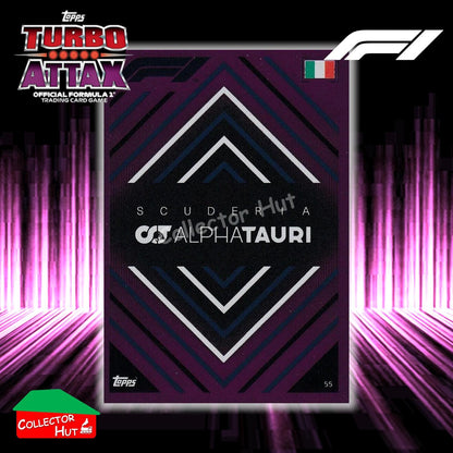 Topps Turbo Attax Formula 1 F1 2022 PINK GREEN RED Parallel Cards