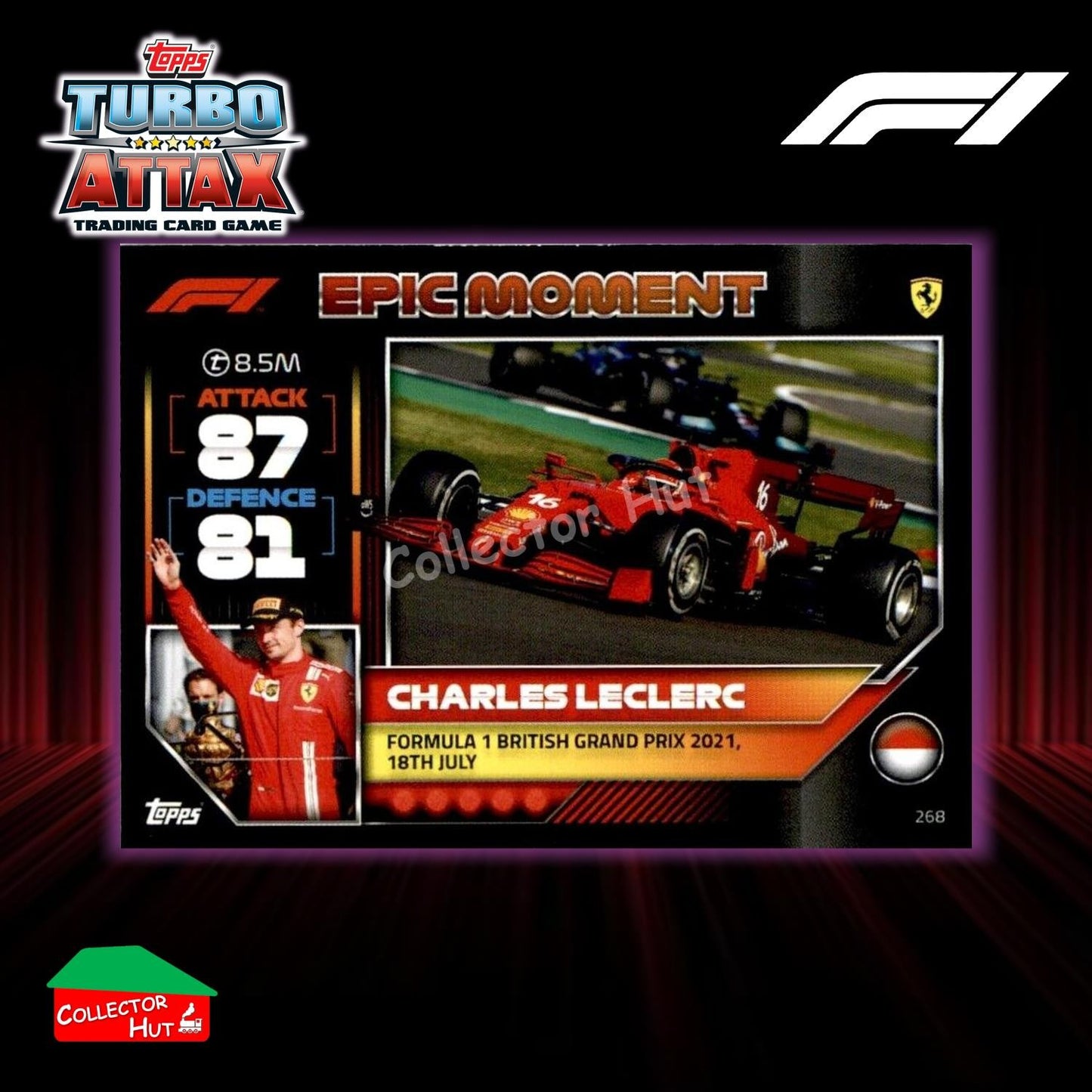 Topps Turbo Attax Formula 1 F1 2022 #136-279 Base Cards YOU CHOOSE