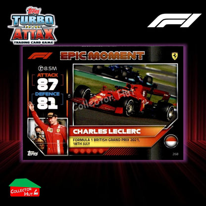 Topps Turbo Attax Formula 1 F1 2022 #136-279 Base Cards YOU CHOOSE