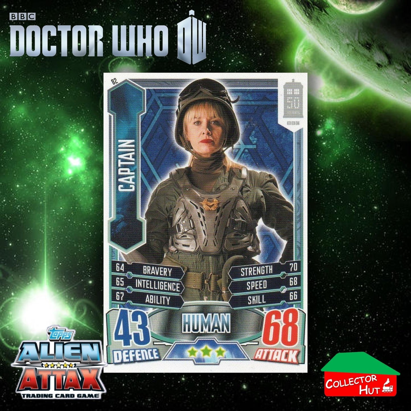 Topps Doctor Who Alien Attax 50th Anniversary Edition Companion Timeless Cards