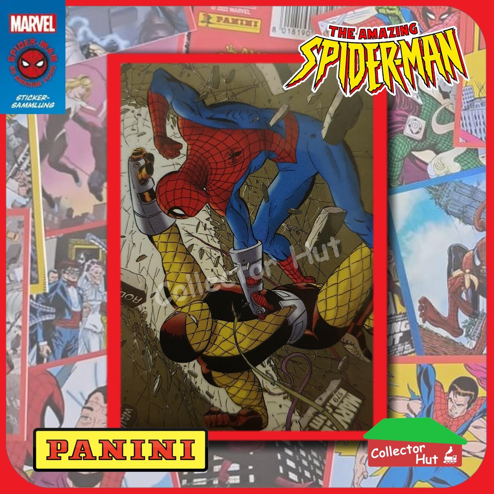 Panini The Amazing Spider-Man 60th Anniversary Sticker Collection Singles