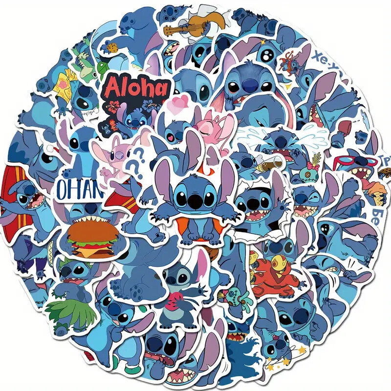 Awesome Stickers Novelty Anime Cartoon Animals Artistic 100's to Choose From
