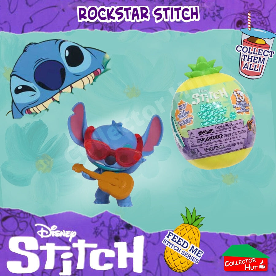 Disney Stitch Feed Me Mini Figures Series 4 PINEAPPLE POD Identified SEALED