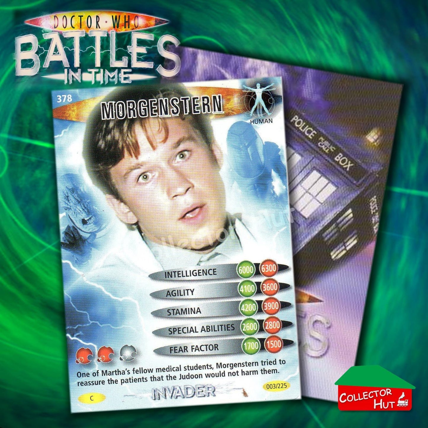 DOCTOR WHO Battles in Time #376-600 INVADER RARE & COMMON CARDS YOU CHOOSE