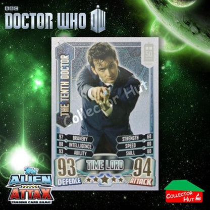 Topps Dr Who Alien Attax 50th Anniversary Edition RARE Limited & Companion Cards