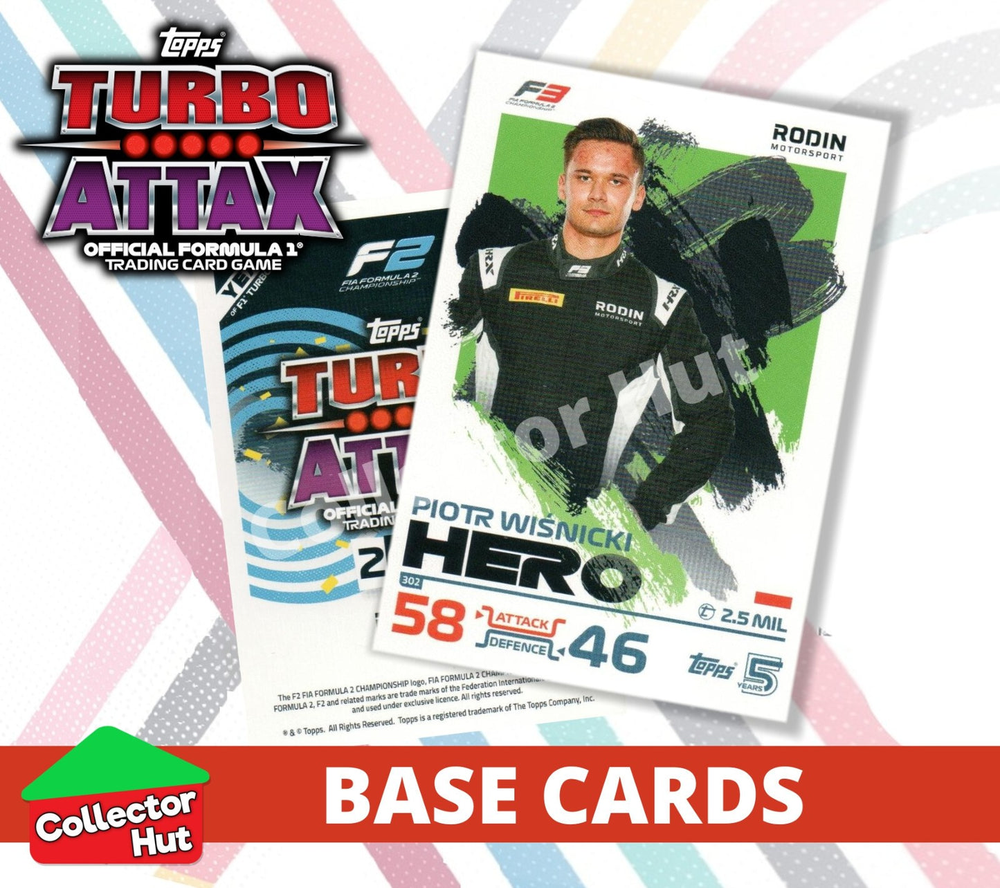 Topps Turbo Attax Formula 1 F1 2024 #167-312 Base Cards YOU CHOOSE