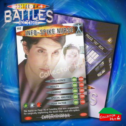 DOCTOR WHO Battles in Time #1-139 EXTERMINATOR RARE & COMMON Cards YOU CHOOSE
