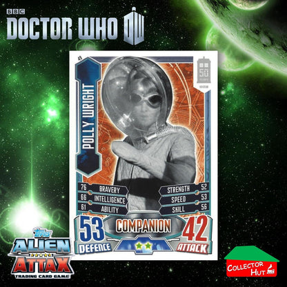 Topps Doctor Who Alien Attax 50th Anniversary Edition Companion Timeless Cards