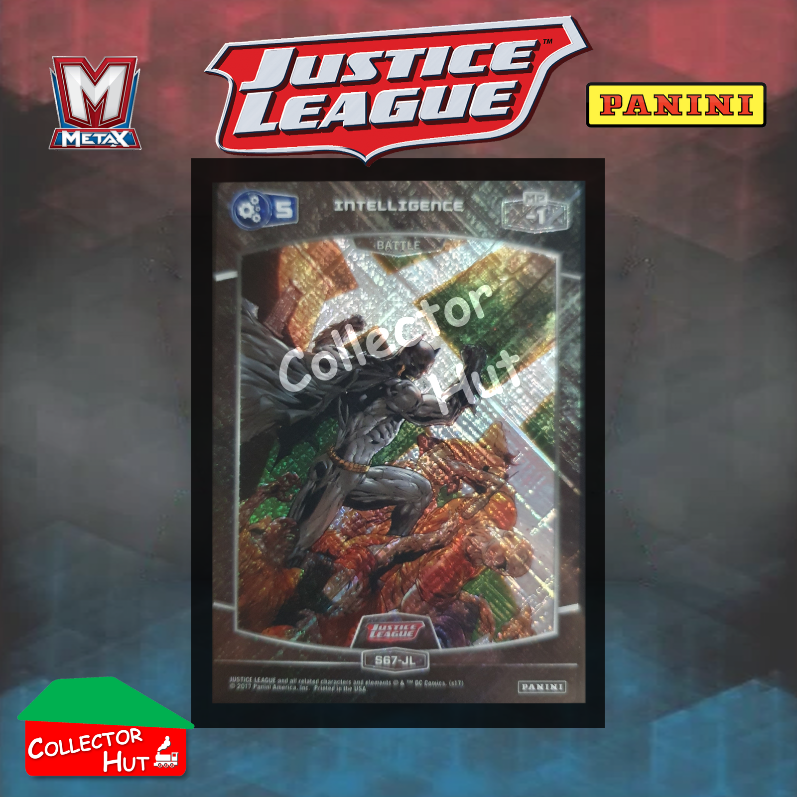 Panini MetaX DC Justice League Foil Cards S1-S72 Choose Your Card