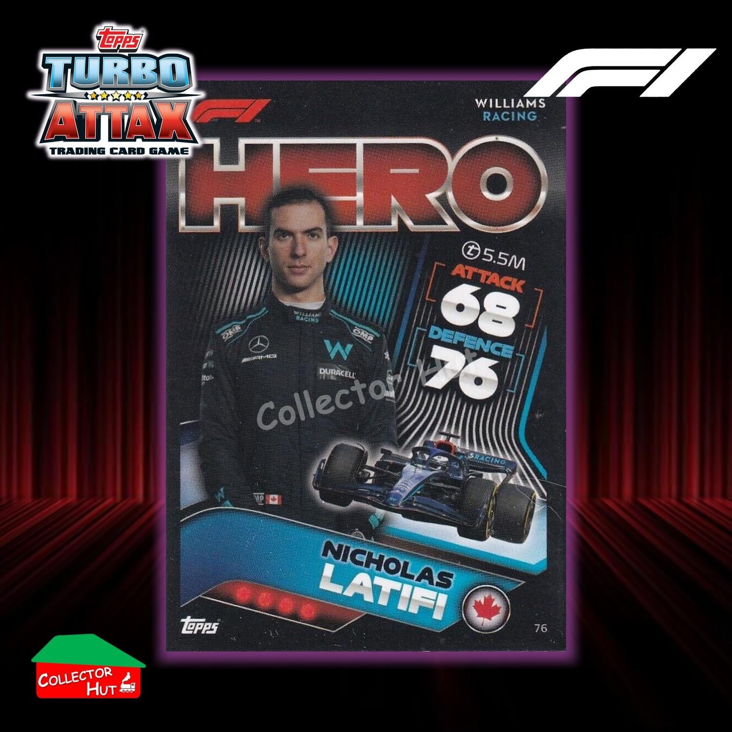 Topps Turbo Attax Formula 1 F1 2022 #1-131 Base Cards YOU CHOOSE