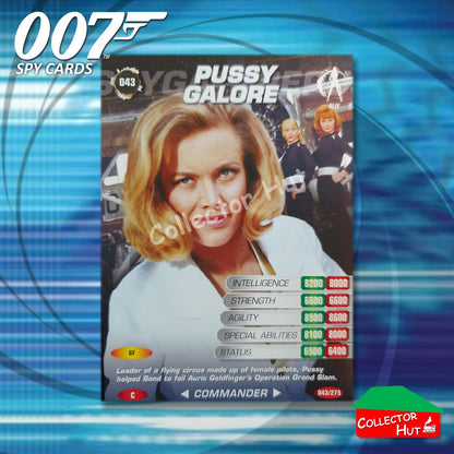 James Bond 007 Commander Spy Cards BASE COMMON YOU CHOOSE