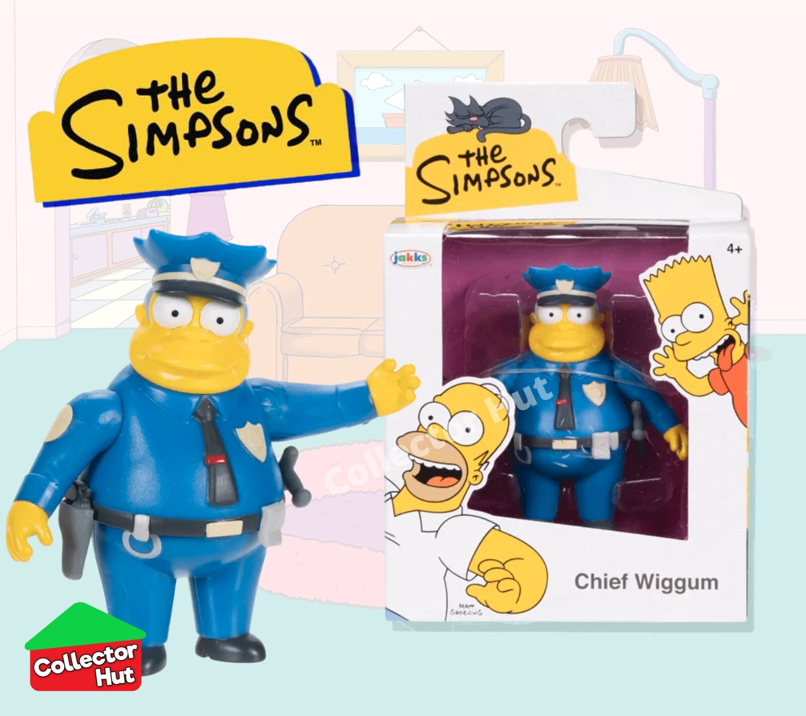 The Simpsons 2.5" Inch Figurine Playset Collection Jakks Pacific 2024