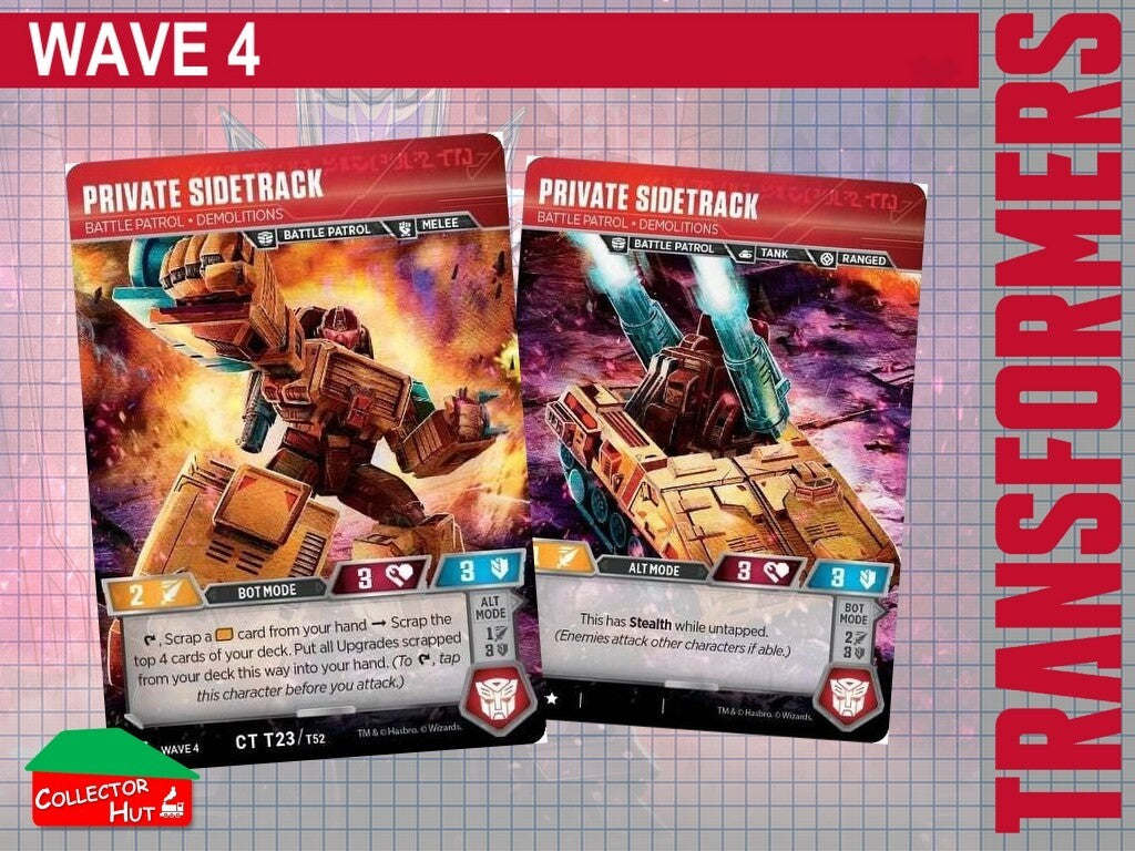 Transformers TCG CHARACTER Trading Cards All Waves