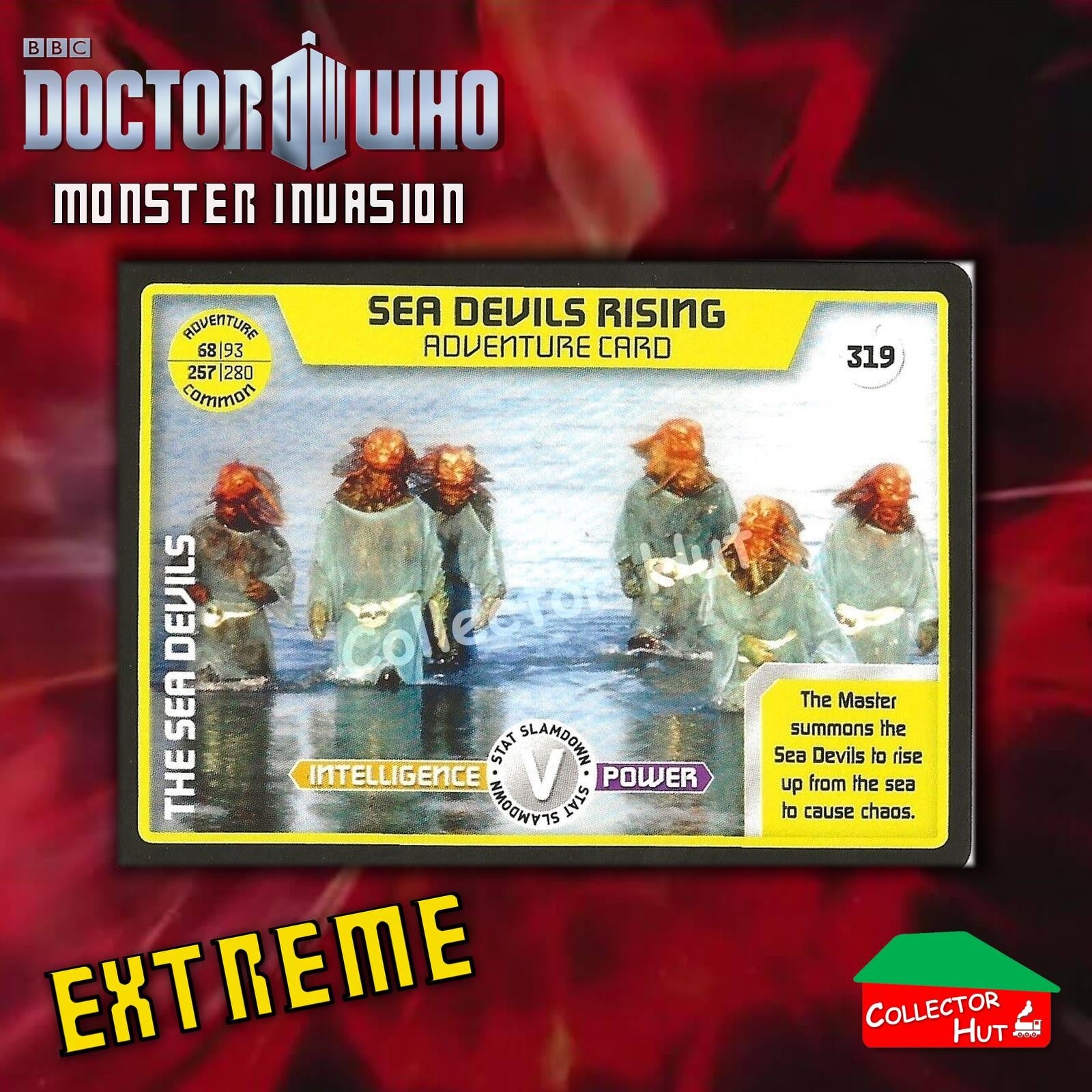DOCTOR WHO Monster Invasion EXTREME Cards 166-344 New Fresh & Sleeved YOU CHOOSE