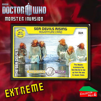 DOCTOR WHO Monster Invasion EXTREME Cards 166-344 New Fresh & Sleeved YOU CHOOSE