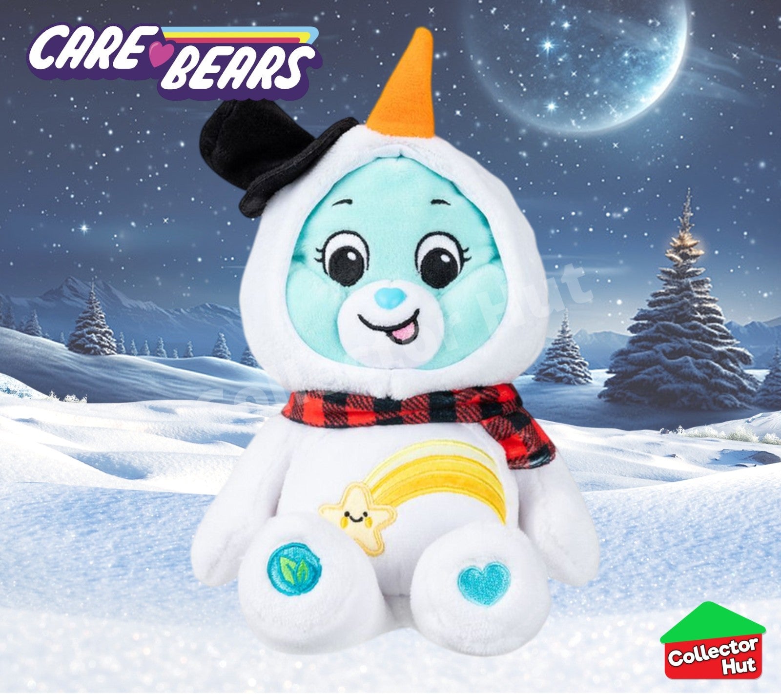Care Bears Holidays Fun Size Plush Christmas Limited Edition 9" / 22cm