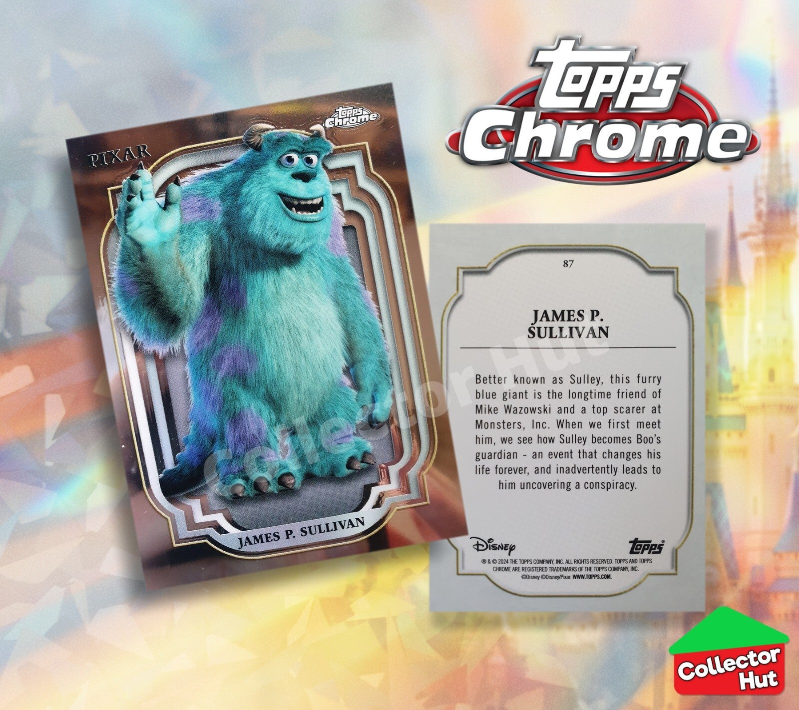 Disney Topps Chrome 2024 Base Cards 1-200 Pick Singles to Complete Your Set
