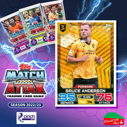 TOPPS MATCH ATTAX SPFL 2022/23 #1-162 Choose Your Card