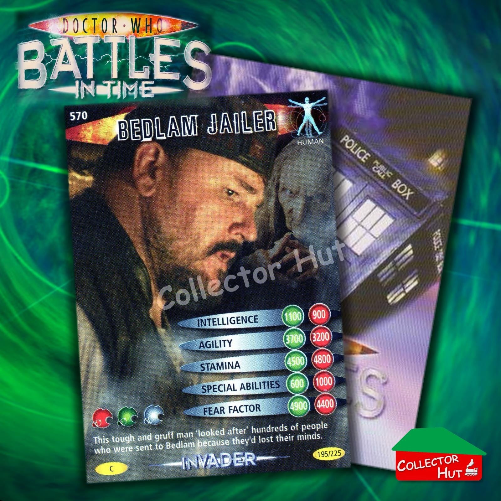 DOCTOR WHO Battles in Time #376-600 INVADER RARE & COMMON CARDS YOU CHOOSE