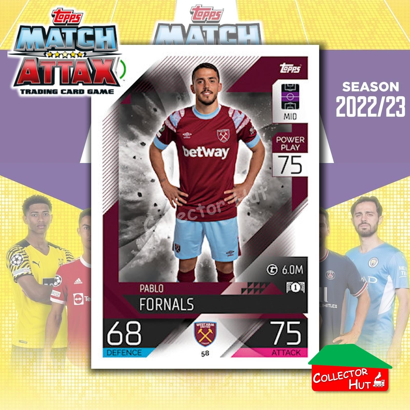 Topps Match Attax Europa Champions League 2022/23 TCG Trading Cards Base 1-189