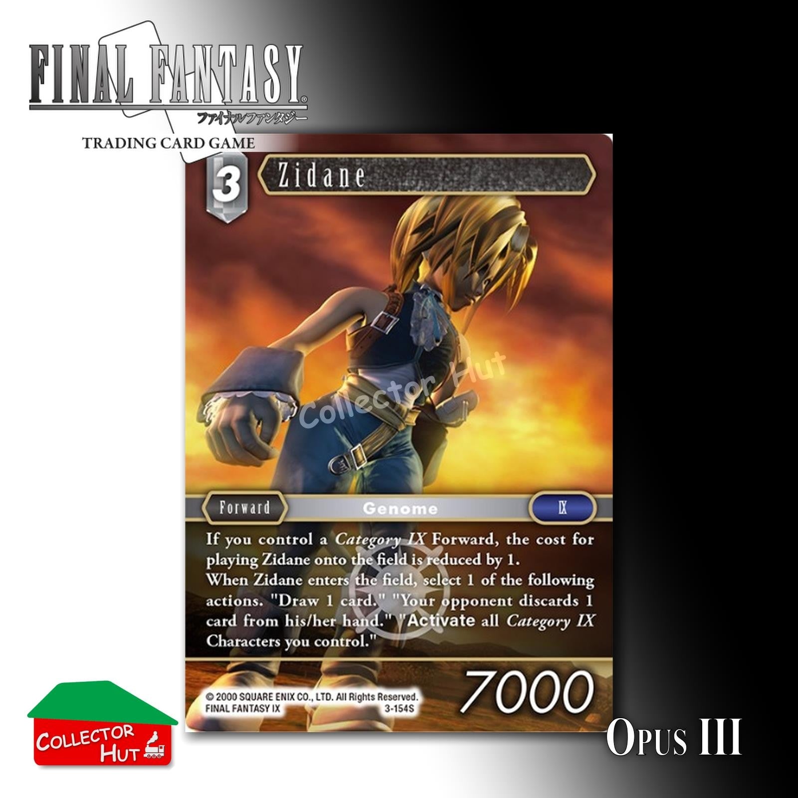 Final Fantasy Trading Card Game OPUS III 3 Singles You Choose