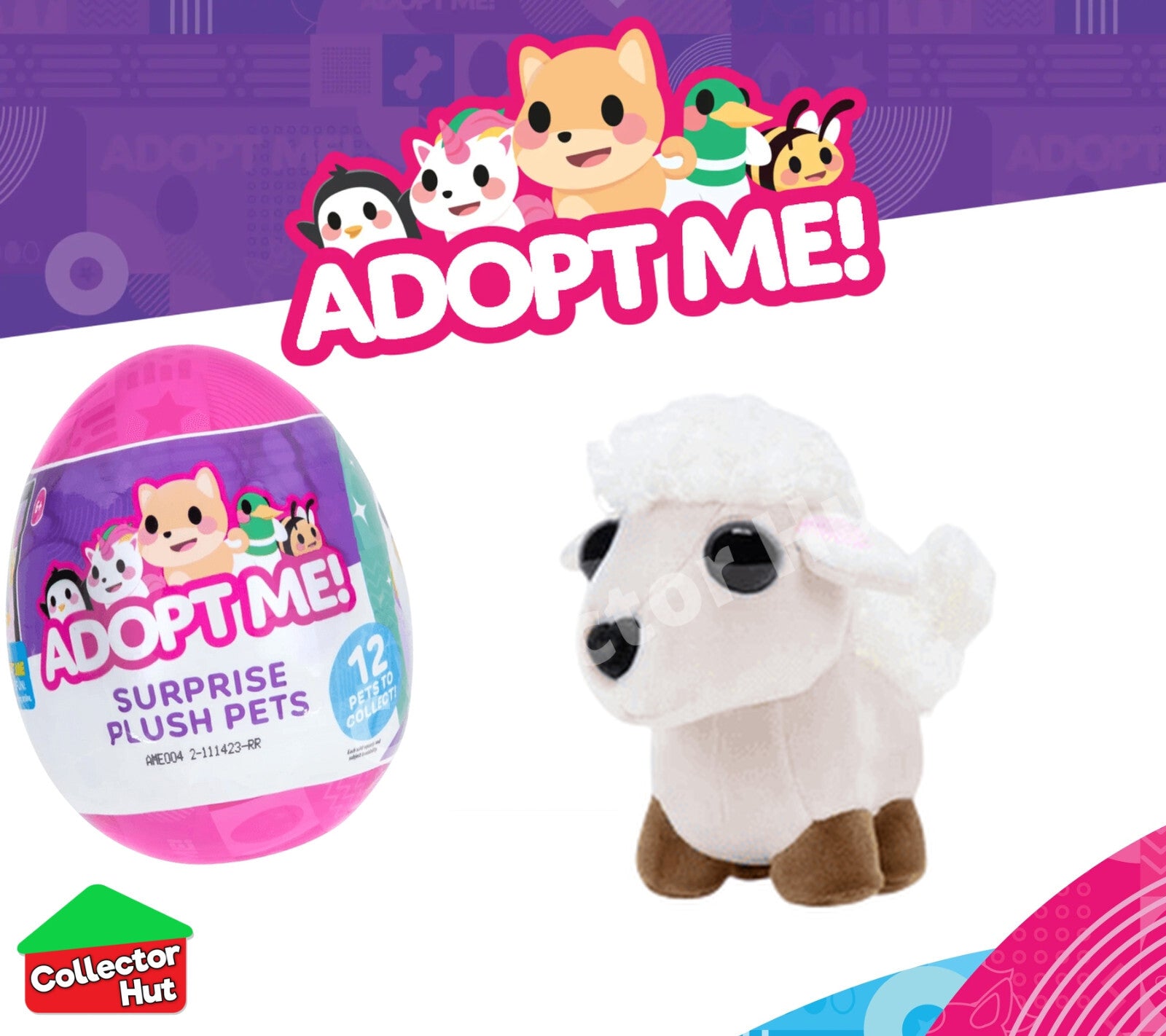 Adopt Me! Surprise Plush Pet Series 3 IDENTIFIED 13cm 5" Collectibles