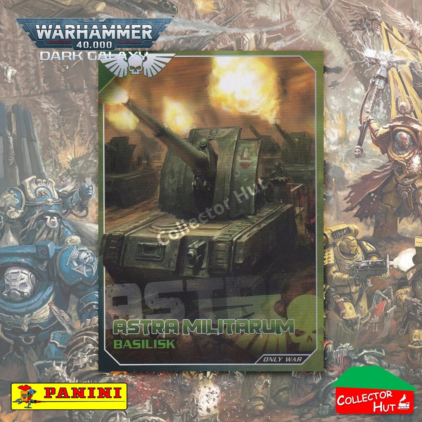 PANINI Warhammer 40,000 Dark Galaxy Only War Base Trading Cards #1-225