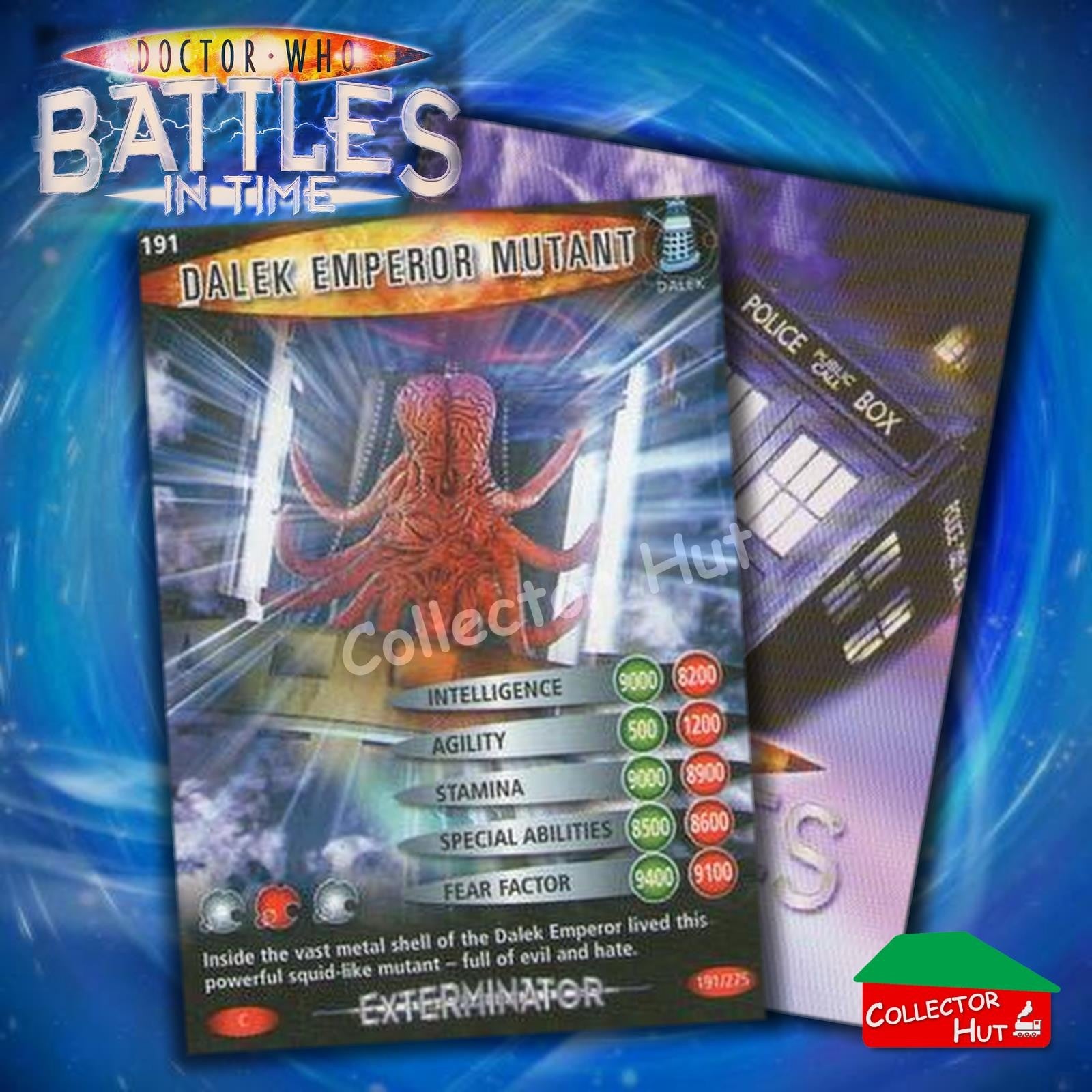 DOCTOR WHO Battles in Time #140-275 EXTERMINATOR RARE & COMMON Cards YOU CHOOSE