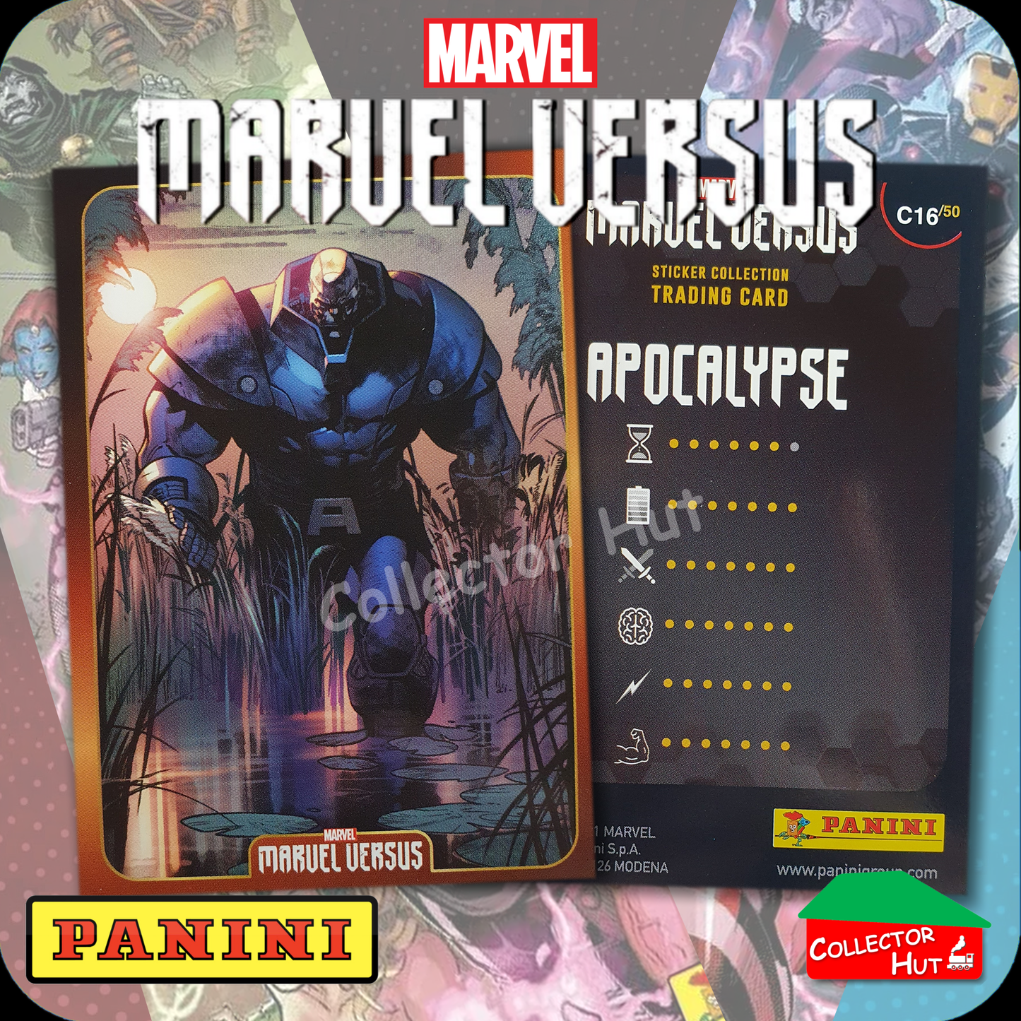 Panini Marvel Versus 2022 Series Trading Cards 1-50 NEW FRESH You Choose