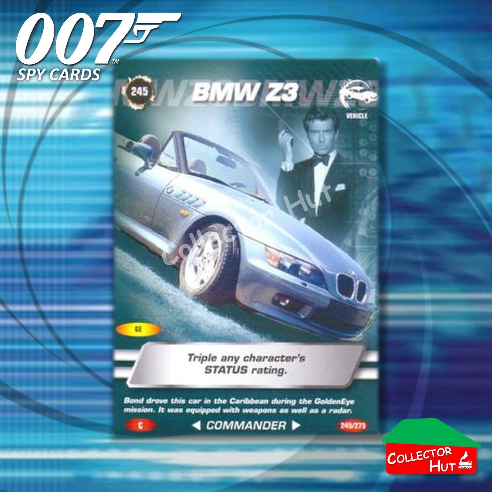 James Bond 007 Commander Spy Cards BASE COMMON YOU CHOOSE