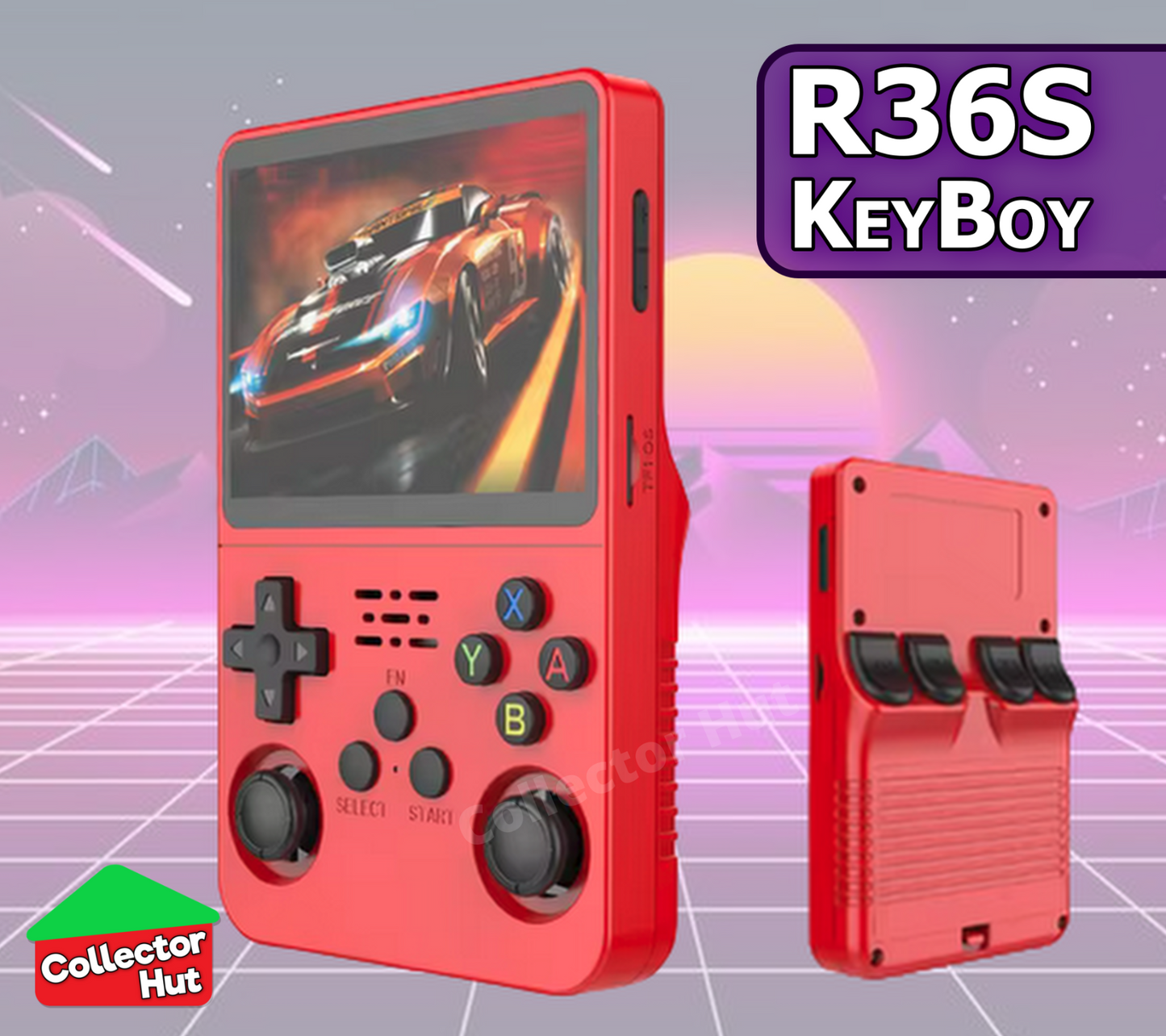 R36S Retro Handheld Games Emulator Console 64GB 128GB GENUINE *LATEST ARKOS OS*