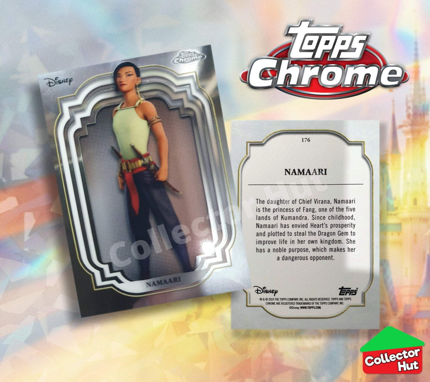 Disney Topps Chrome 2024 Base Cards 1-200 Pick Singles to Complete Your Set