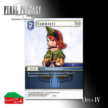 Final Fantasy Trading Card Game OPUS IV 4 FOIL CARDS You Choose